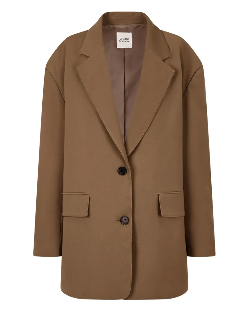 STUDIO TOMBOY Blazer im Oversized-Look - Braun Braun