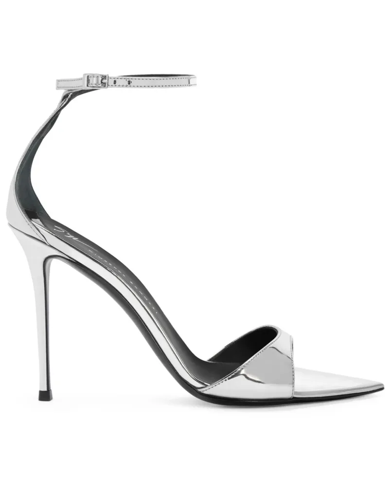 Giuseppe Zanotti Intriigo Strap Sandalen 90mm - Silber Silber