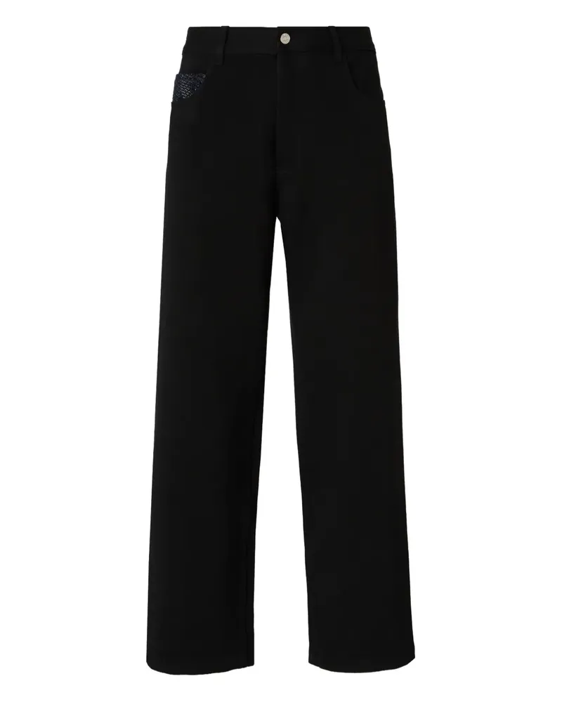 Missoni Jeans mit geradem Bein - Schwarz Schwarz