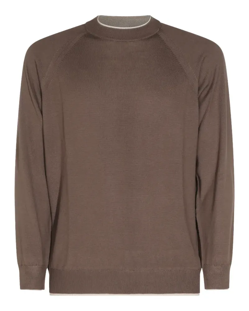 Eleventy raglan-sleeve sweater - Braun Braun