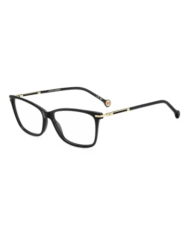 Carolina Herrera New York cat-eye frame glasses - Schwarz Schwarz