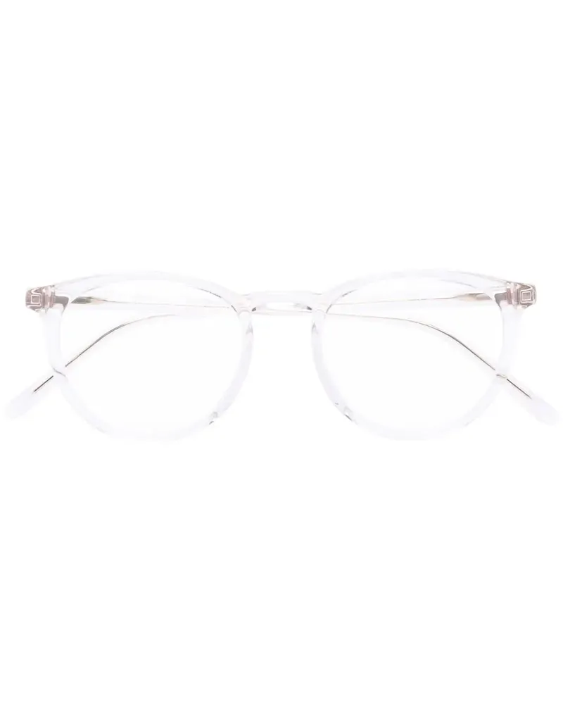 Mykita Brille mit rundem Gestell - Weiß Weiß