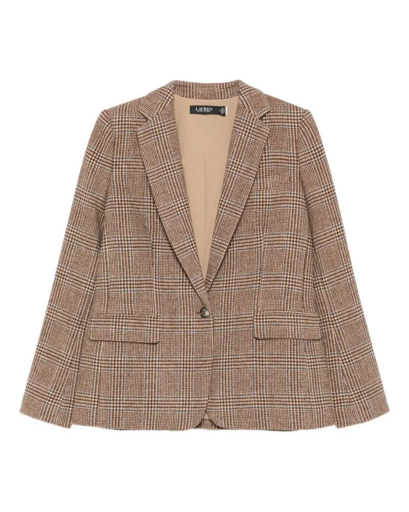 Ralph Lauren Kariertes Bonaro Sakko - Braun Braun