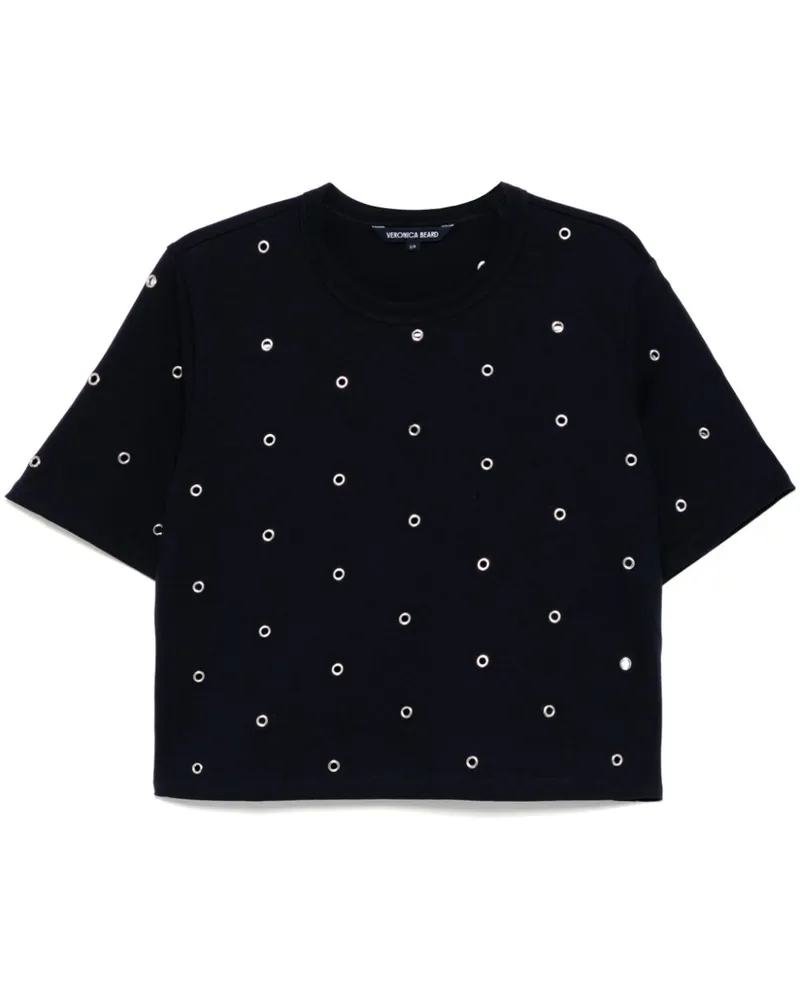 Veronica Beard Sebastian T-Shirt - Schwarz Schwarz