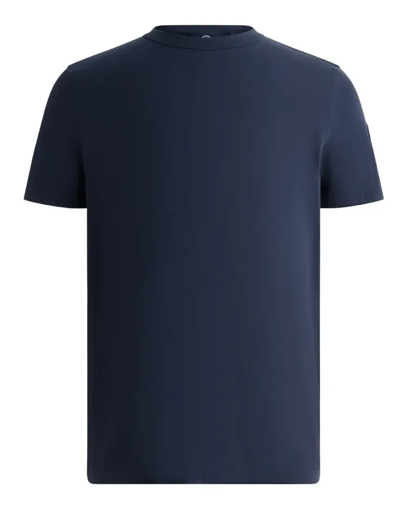 FUSALP Riviere T-Shirt mit Logo-Patch - Blau Blau