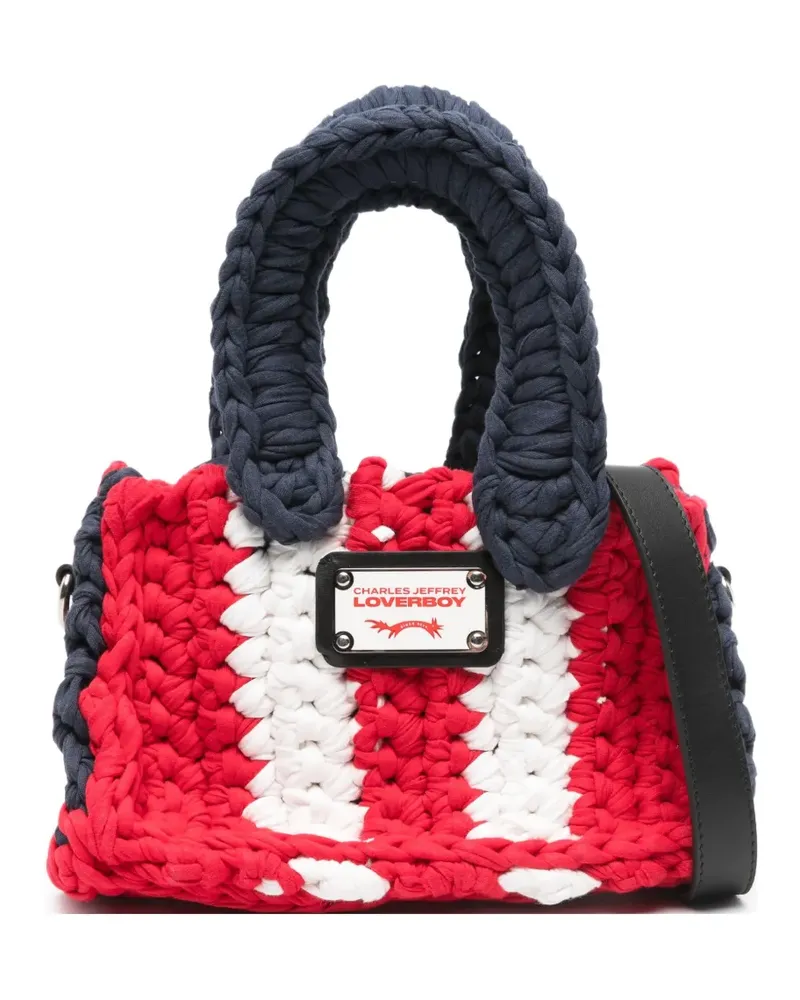Charles Jeffrey Loverboy Gewebte Tote Bag - Rot Rot