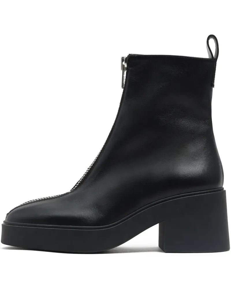 BIMBA Y LOLA Stiefel aus Leder 70mm - Schwarz Schwarz