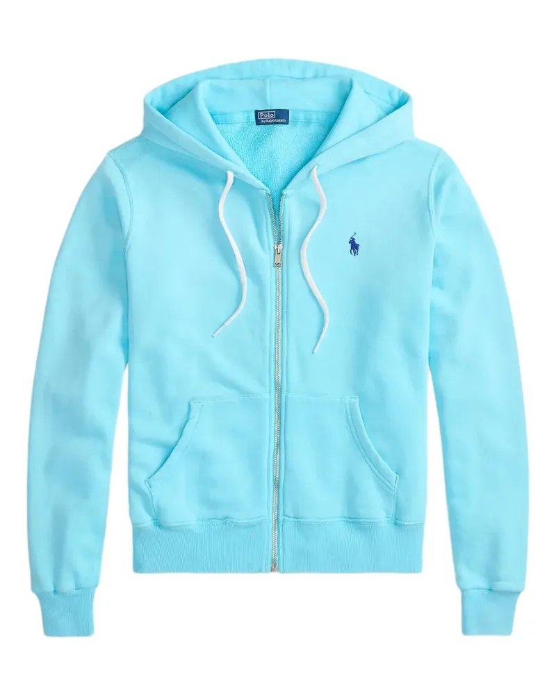 Ralph Lauren Kapuzenjacke mit Reißverschluss - Blau Blau