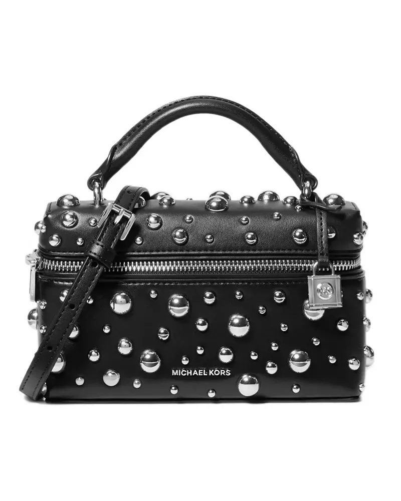 Michael Kors Extra kleiner Jana Tote Bag mit Nieten - Schwarz Schwarz