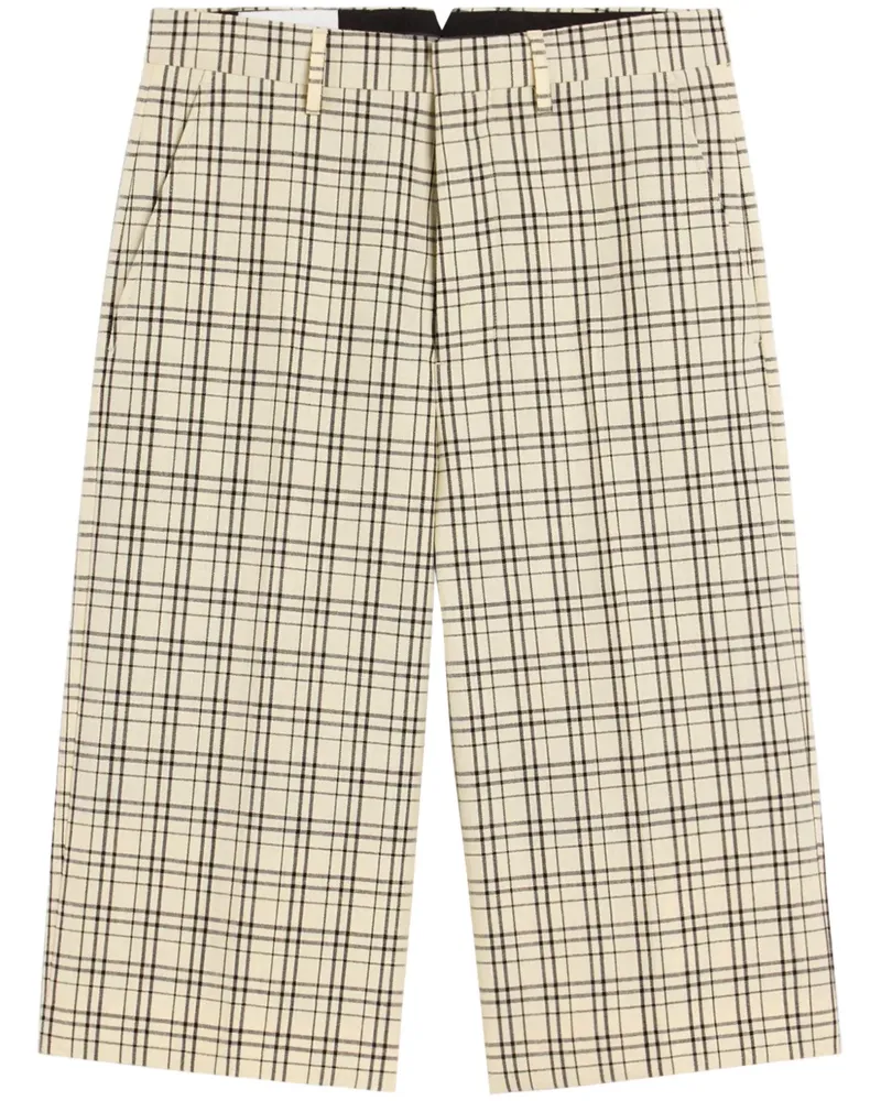 AMI Paris Bermudas mit weitem Bein - Nude Nude