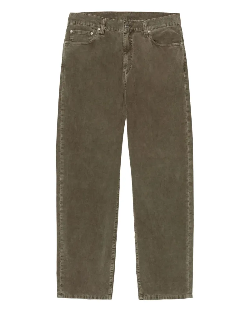 Carhartt WIP Gerade Cordhose - Grau Grau