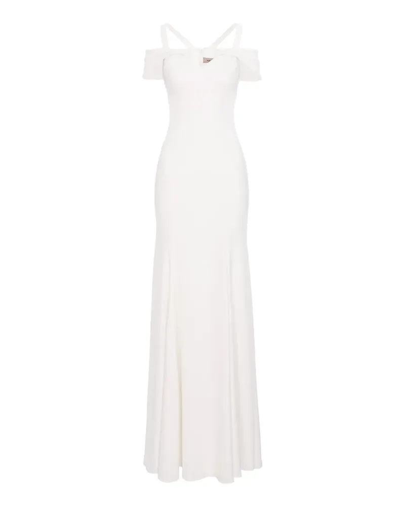 Murmur Candy cold-shoulder maxi dress - Weiß Weiß