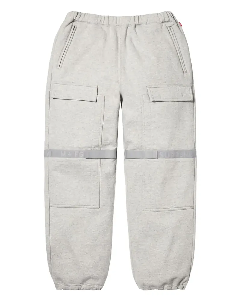 Supreme Being x Marithé+François Girbaud Shuttle Tape Jogginghose - Grau Grau
