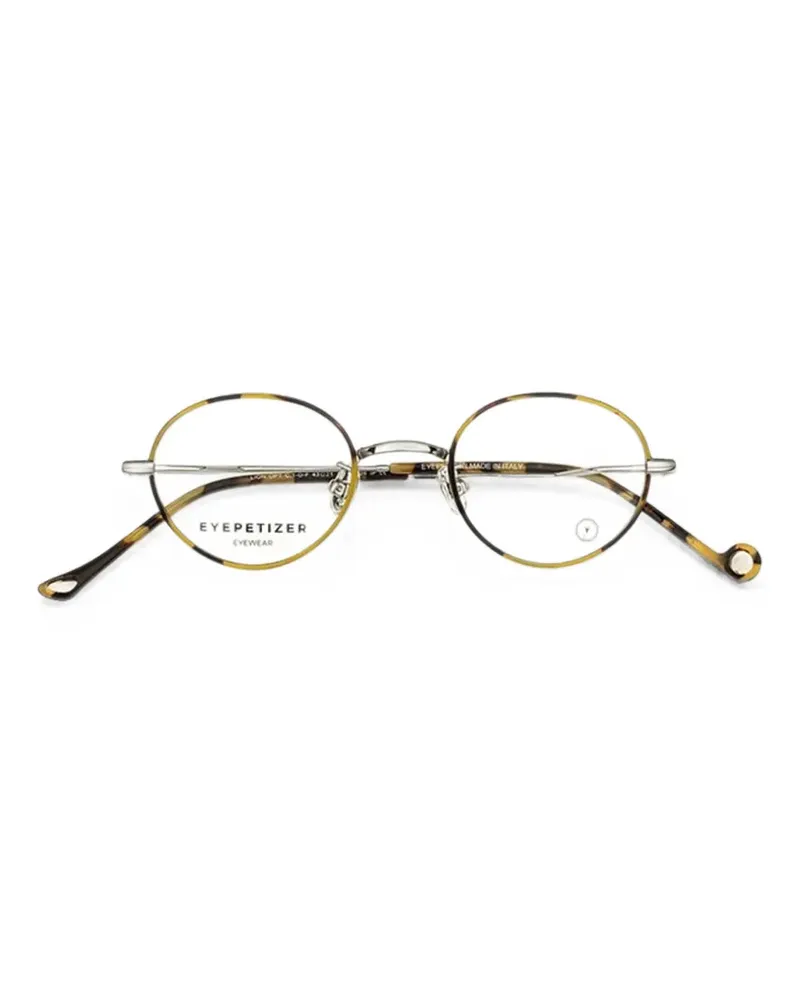 Eyepetizer Lion Vista Brille mit rundem Gestell - Nude Nude
