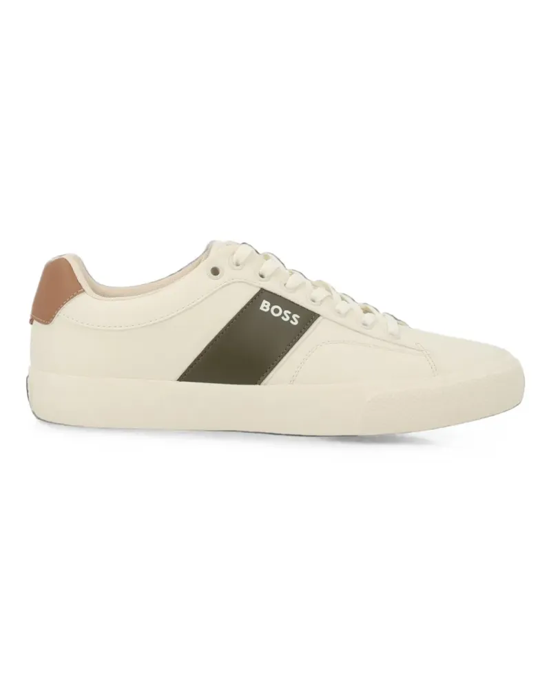 HUGO BOSS Aiden Sneakers mit Logo - Nude Nude