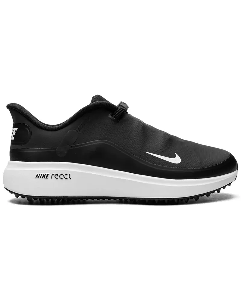 Nike React Ace Tour Golfschuhe - Schwarz Schwarz