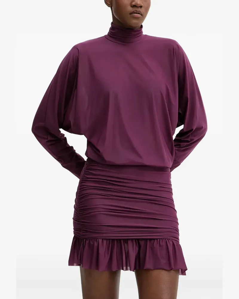 Aniye By Scandal ruffled mini dress - Rot Rot