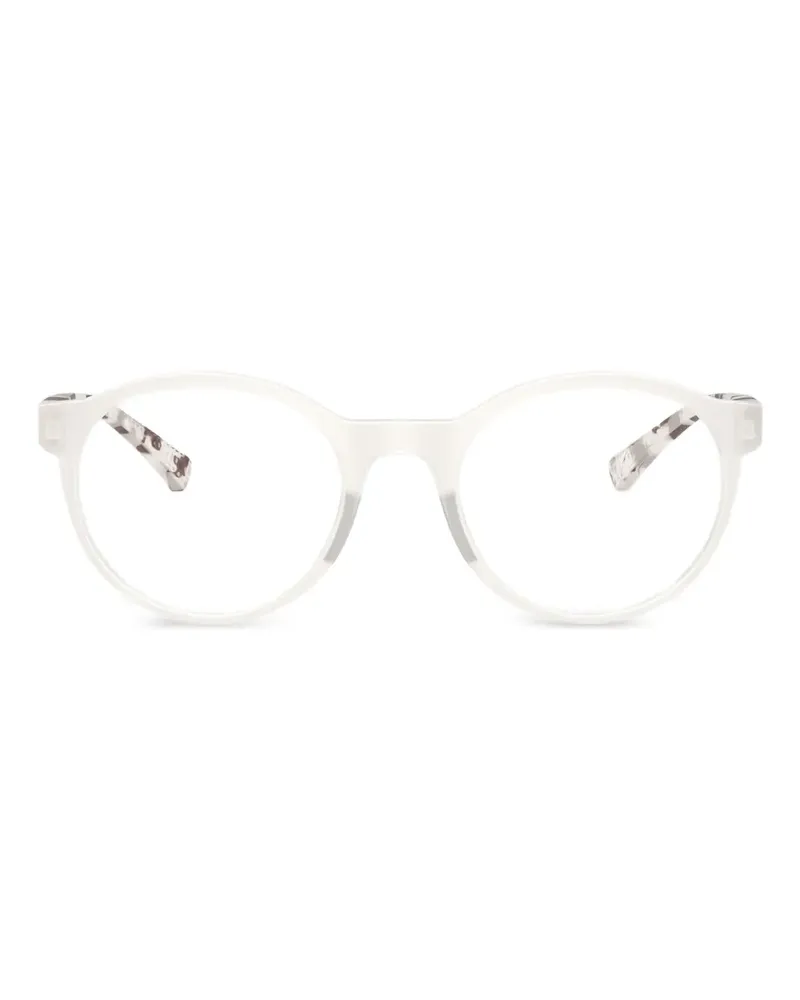 Oakley Runde Spindrift Sonnenbrille - Weiß Weiß