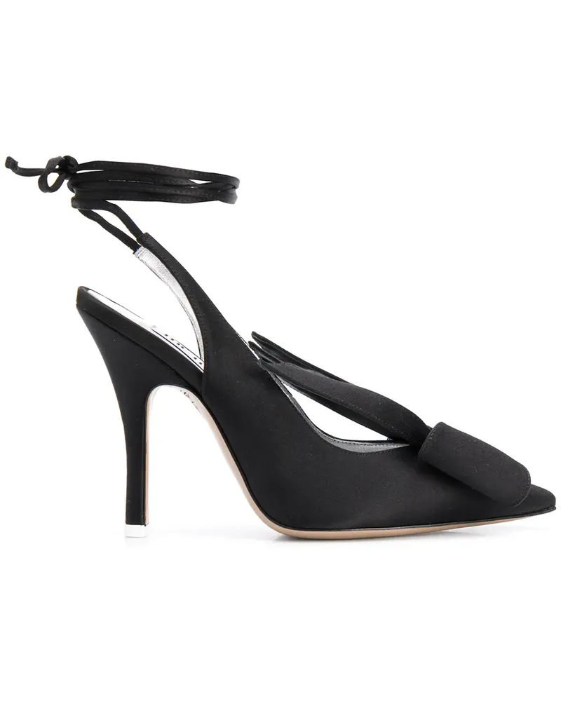 ATTICO Pumps mit Knöchelband - Schwarz Schwarz