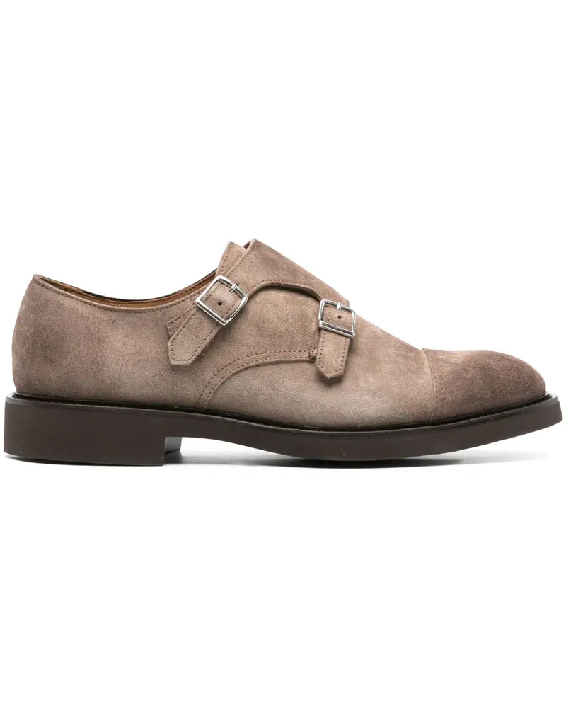 Doucal´s Monk-Schuhe mit Doppelriemen - Braun Braun