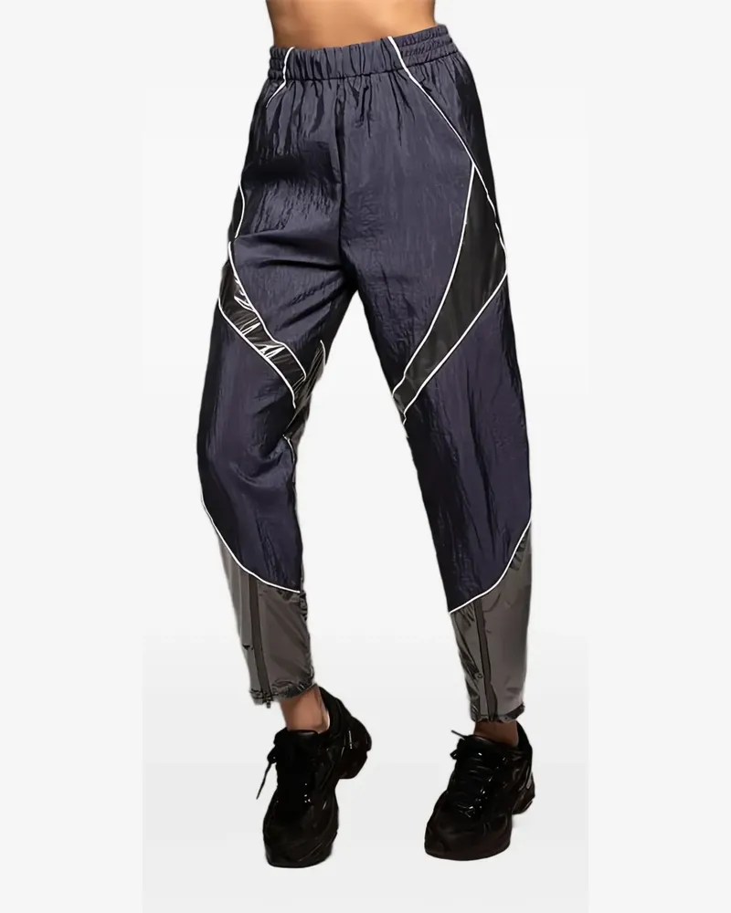 MICHI Enigma Jogginghose mit Einsätzen - Blau Blau
