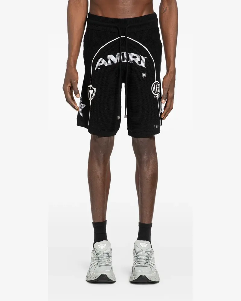 Amiri Joggingshorts mit Logo-Print - Schwarz Schwarz