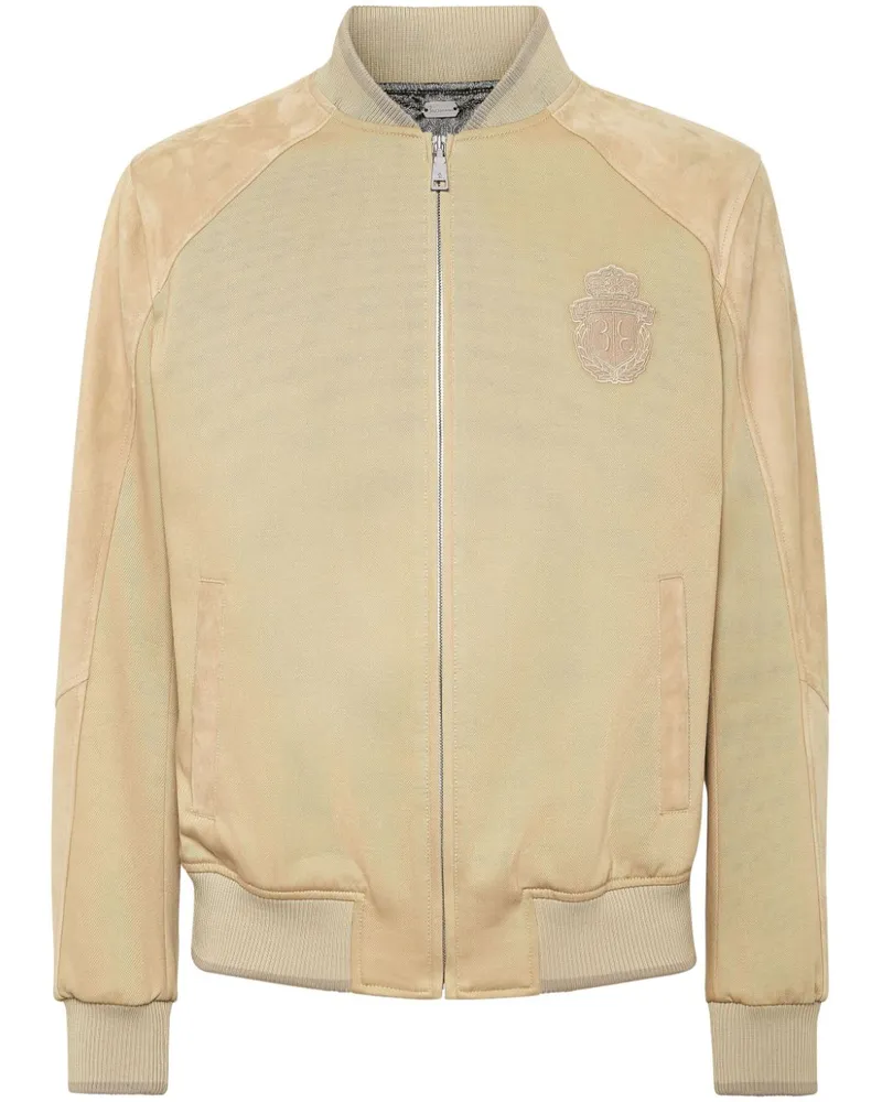 Billionaire Bomberjacke aus Wildleder - Nude Nude