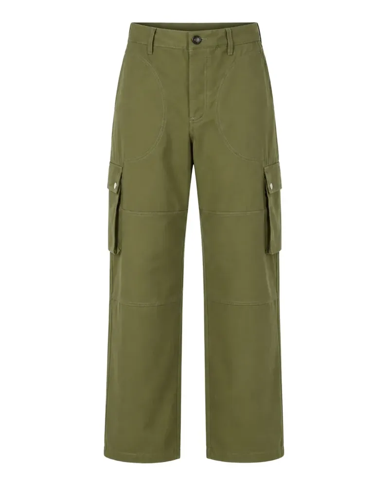 Loewe straight-leg cargo pants - Grün Grün