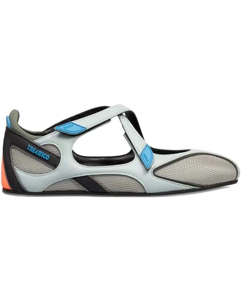 ATTICO Floor 01 ballet flats - Grau Grau