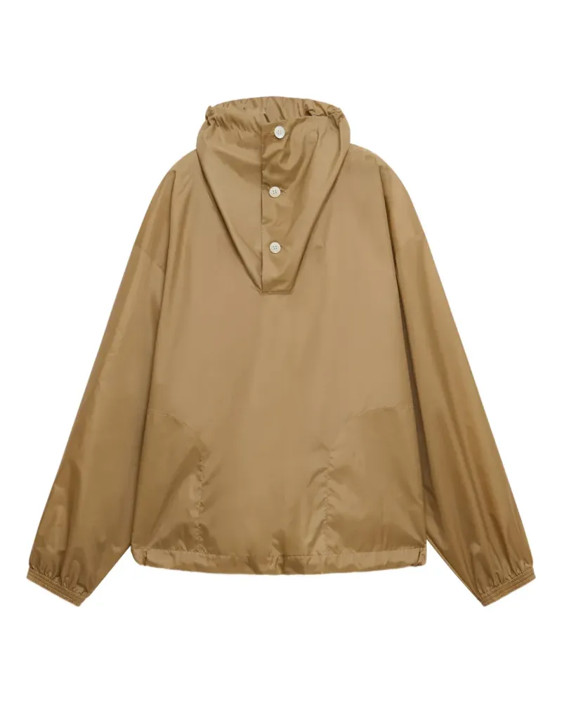 Marni Nylonjacke mit Stehkragen - Nude Nude