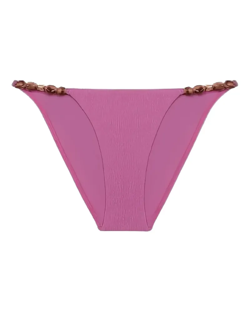 ViX Firenze Kiana bead-embellished bikini bottoms - Violett Violett