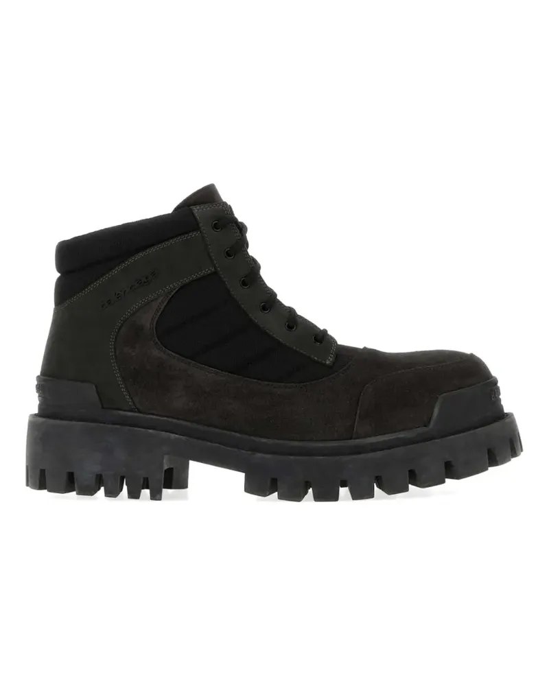 Balenciaga Combat Strike lace-up boots - Schwarz Schwarz