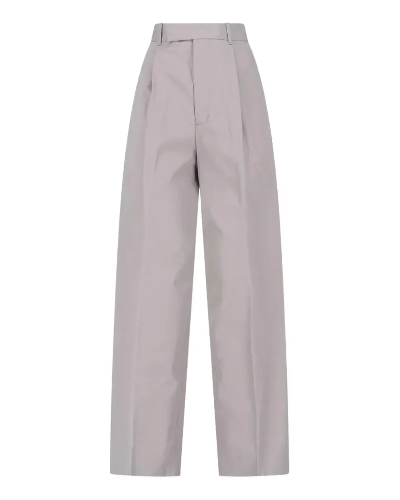 Jil Sander pleated trousers - Grau Grau