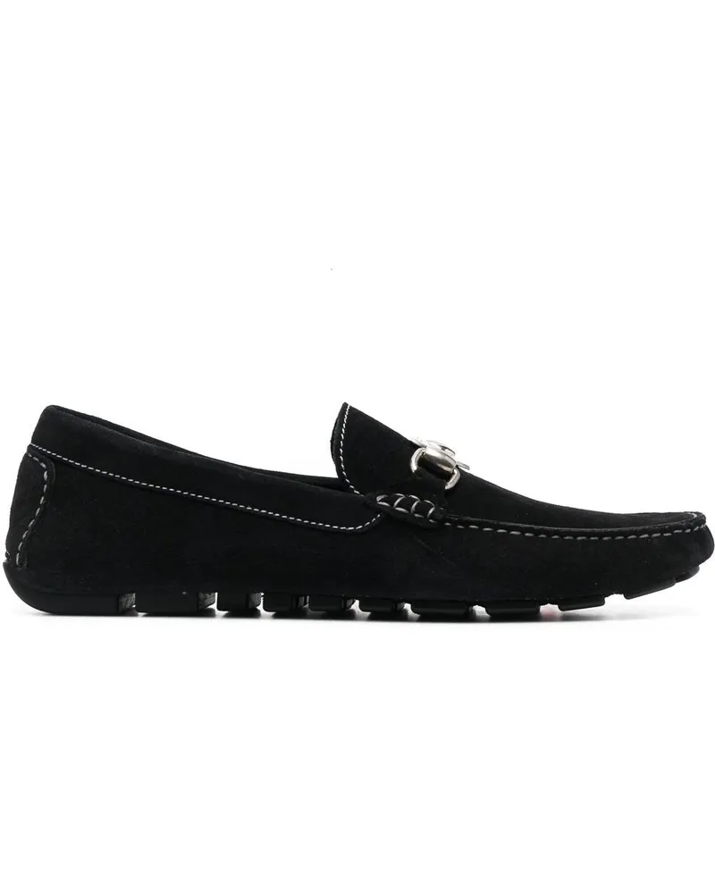 Philipp Plein Mokassins aus Wildleder - Schwarz Schwarz