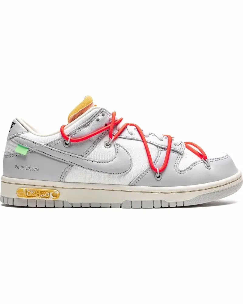Nike x Off-White Dunk Low Sneakers - Weiß Weiß
