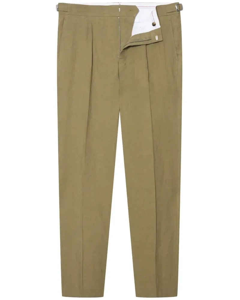 Orlebar Brown Carsyn Hose aus Leinen - Grün Grün