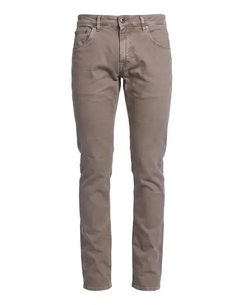 PT TORINO Slim-Fit-Jeans mit Logo-Patch - Nude Nude