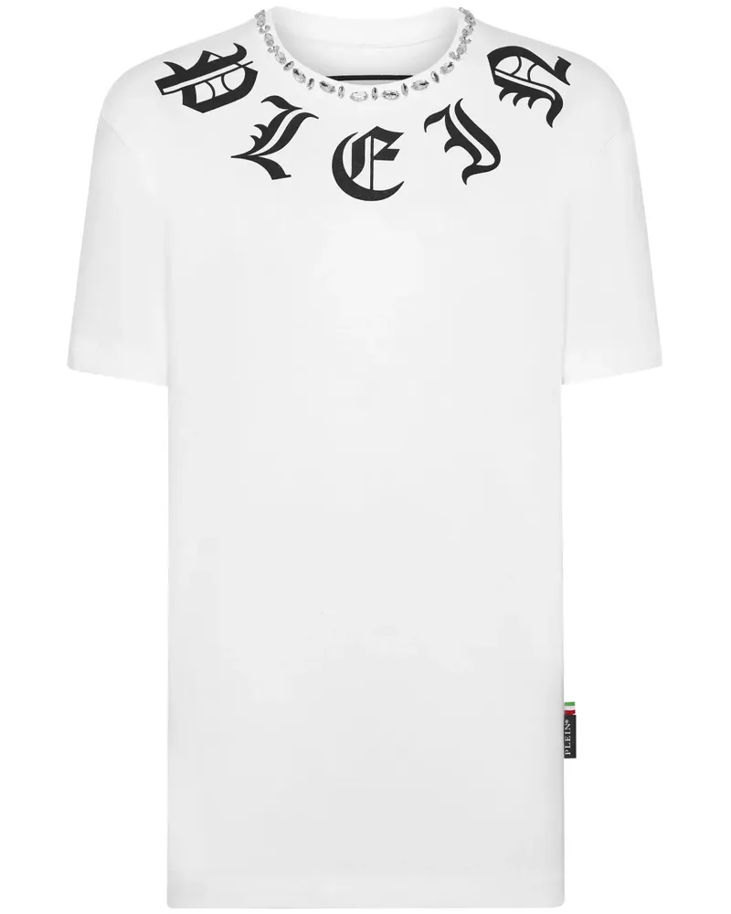 Philipp Plein Gothic Plein T-Shirt - Weiß Weiß