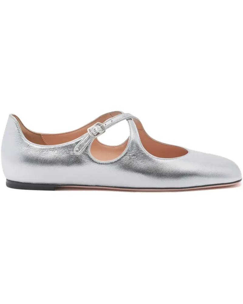Bally rina Ballerinas - Silber Silber