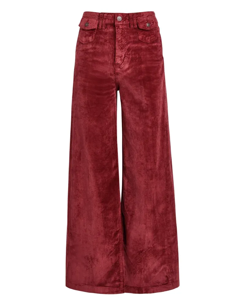 Free People Kellee corduroy trousers - Rot Rot