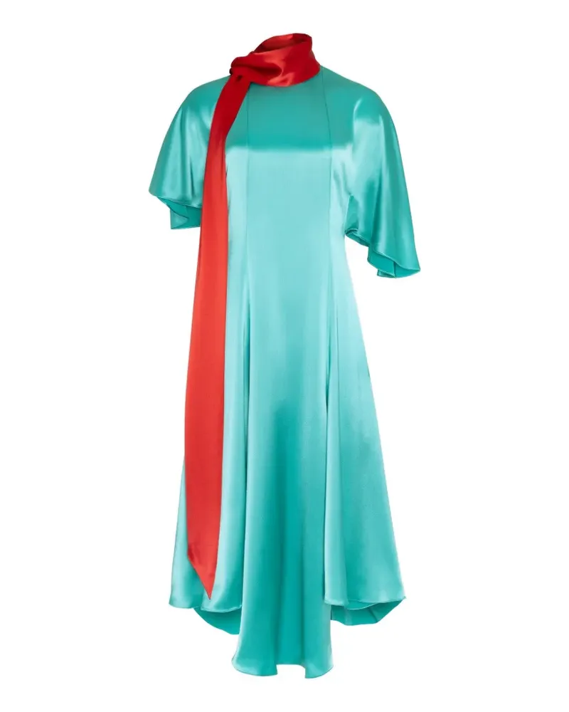 Roksanda Ilincic Asymmetrisches Wren Kleid - Blau Blau
