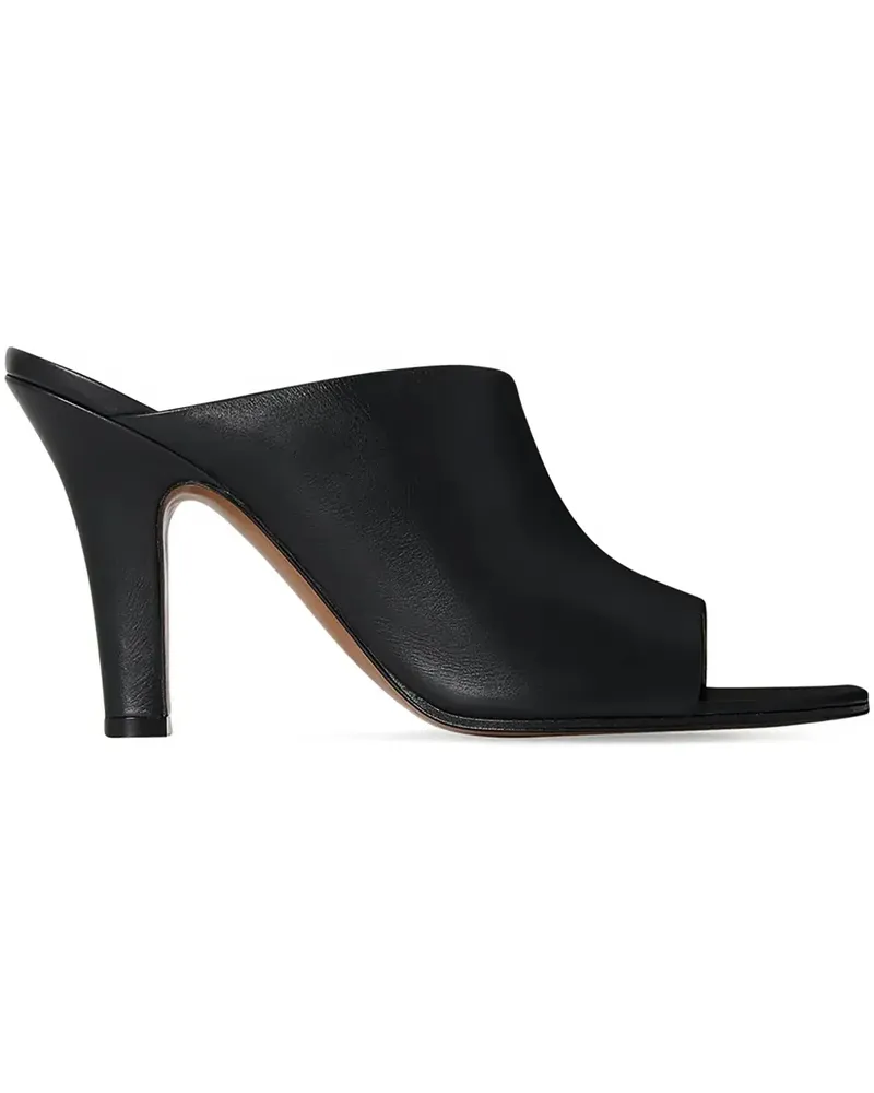 The Row Signum Mules 90mm - Schwarz Schwarz