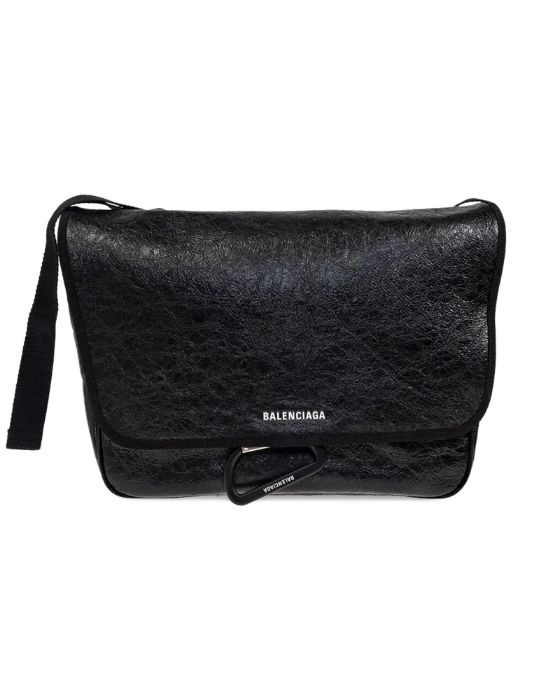 Balenciaga Explorer Schultertasche - Schwarz Schwarz