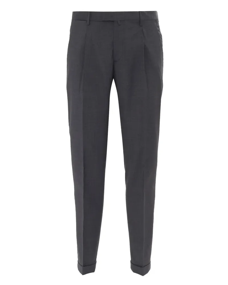 Briglia 1949 Hose mit plissierten Bündchen - Grau Grau