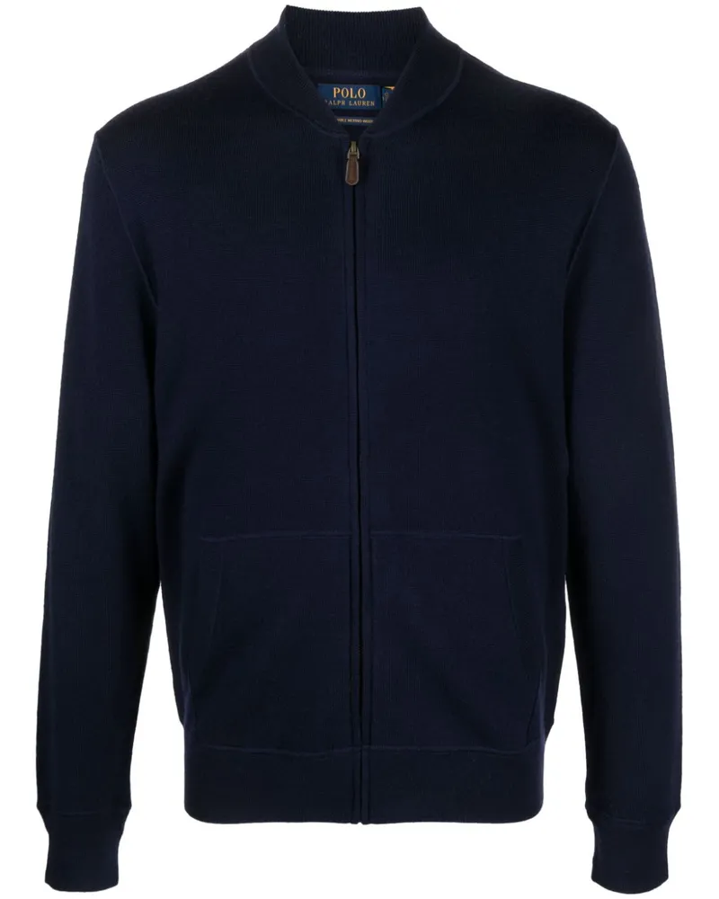 Ralph Lauren Cardigan mit Reißverschluss - Blau Blau
