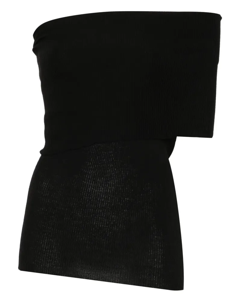 Rick Owens Athena Strickoberteil - Schwarz Schwarz