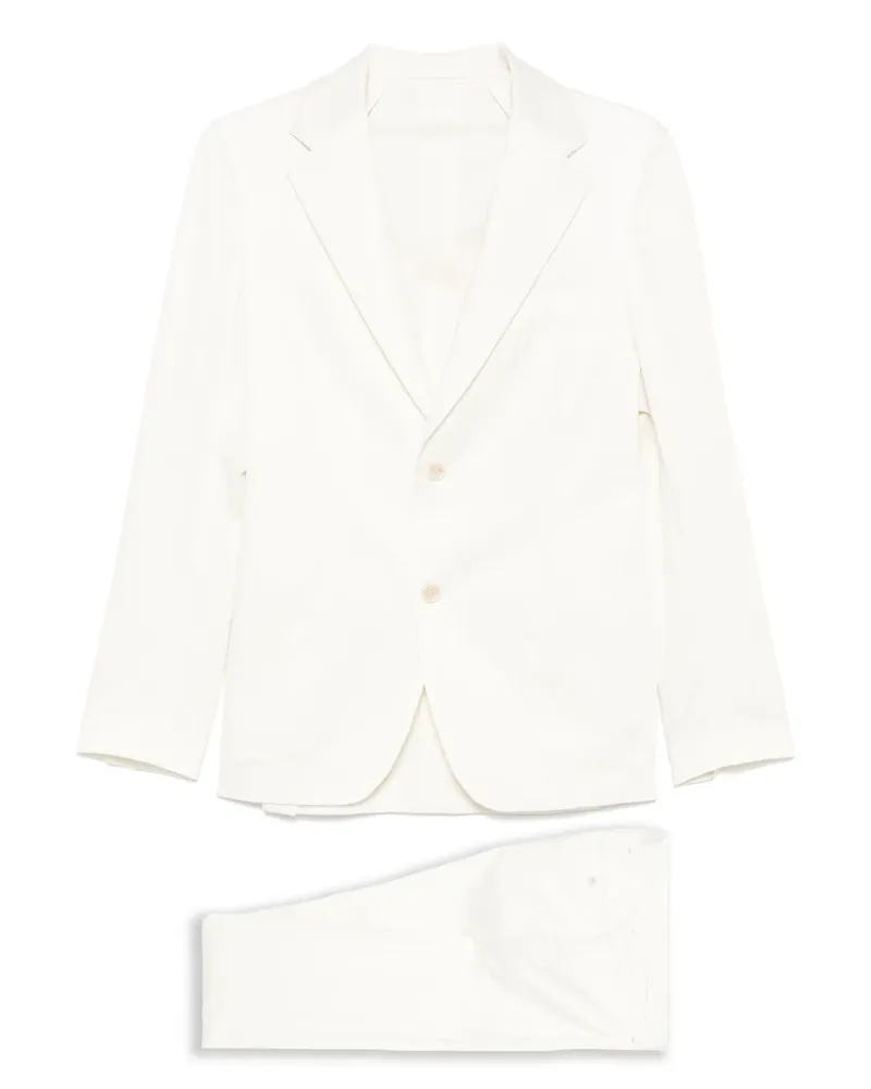 LARDINI Einreihiger Anzug - Weiß Weiß