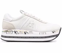 Beth Plateau-Sneakers - Weiß