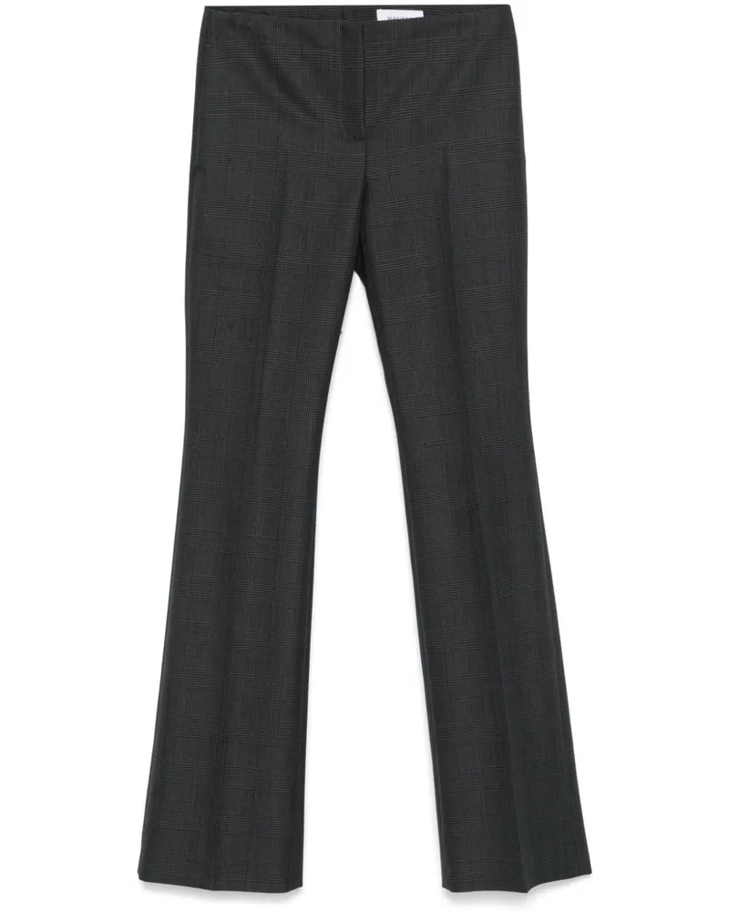Alexander McQueen Karierte Hose - Schwarz Schwarz