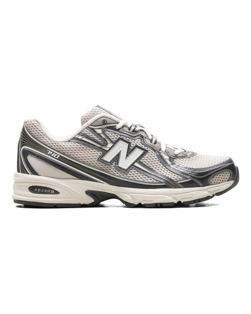 New Balance 740 Sneakers mit Logo - Nude Nude